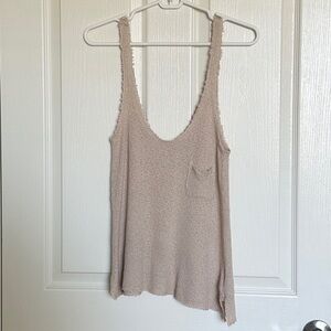 PROJECT SOCIAL T: Distressed Knitted tank - Size XS